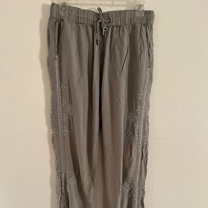 Sundance Embroidered Soft Embroidered Pants